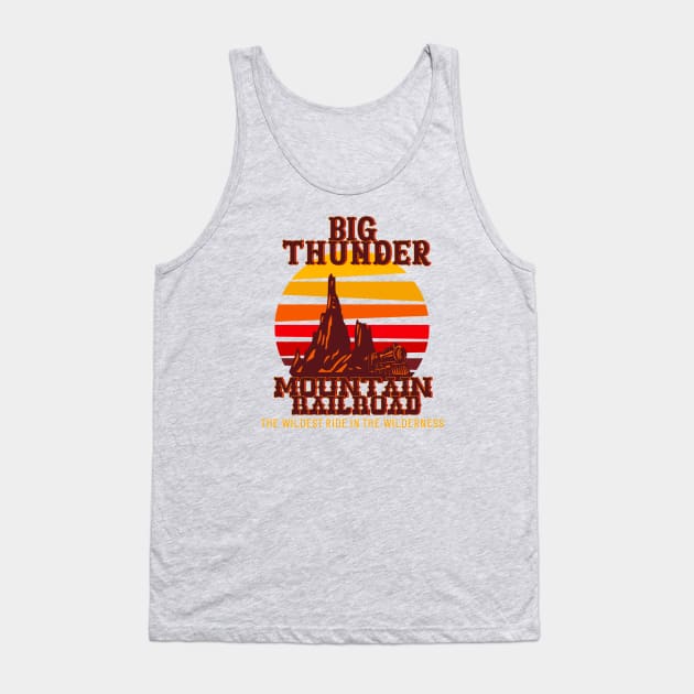 Big Thunder Railroad Company Tank Top by EnchantedTikiTees